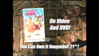 Chicken Run Vhs And Dvd Release Commercial November 2000