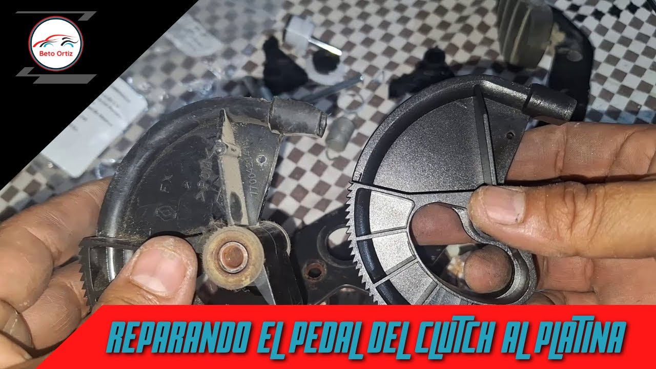 Ahorra dinero reparando el pedal de clutch de tu nissan Platina o Renault clio TÚ MISMO