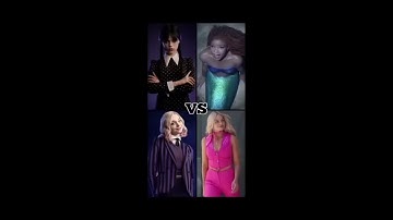 WEDNESDAY VS ARIEL VS ENID VS BARBIE