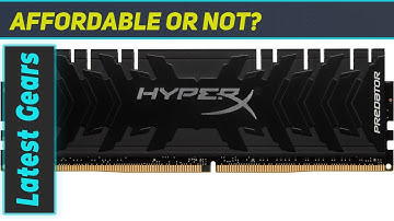 HyperX Predator Black 16GB 3200MHz DDR4 CL16 DIMM XMP Desktop Memory - The Ultimate
