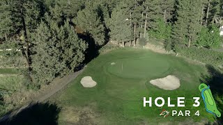 Bear Mountain Golf Course // Hole 3 Overview