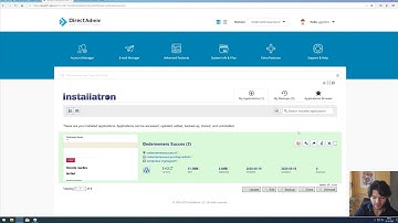 Wordpress importeren en back-ups instellen met Installatron in DirectAdmin