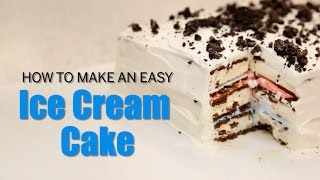 Here's an easy way to make a delicious ice cream cake recipe:
ingredidents: 21 sandwiches 2 tubs of whipped topping red food co...