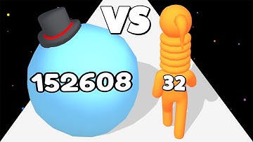 BIG HEAD RUN /vs LONG NECK RUN ∞ ASMR Gameplay Android iOS • Number Math Games • Satisfying Games