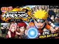 Naruto Ultimate Ninja Heroes PSP Gameplay Epic Ninja 