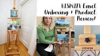VISWIN Portable H-Frame Easel Unboxing + Review