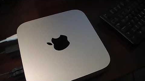 Mac mini dual-core i5 1.4ghz ม อสอง