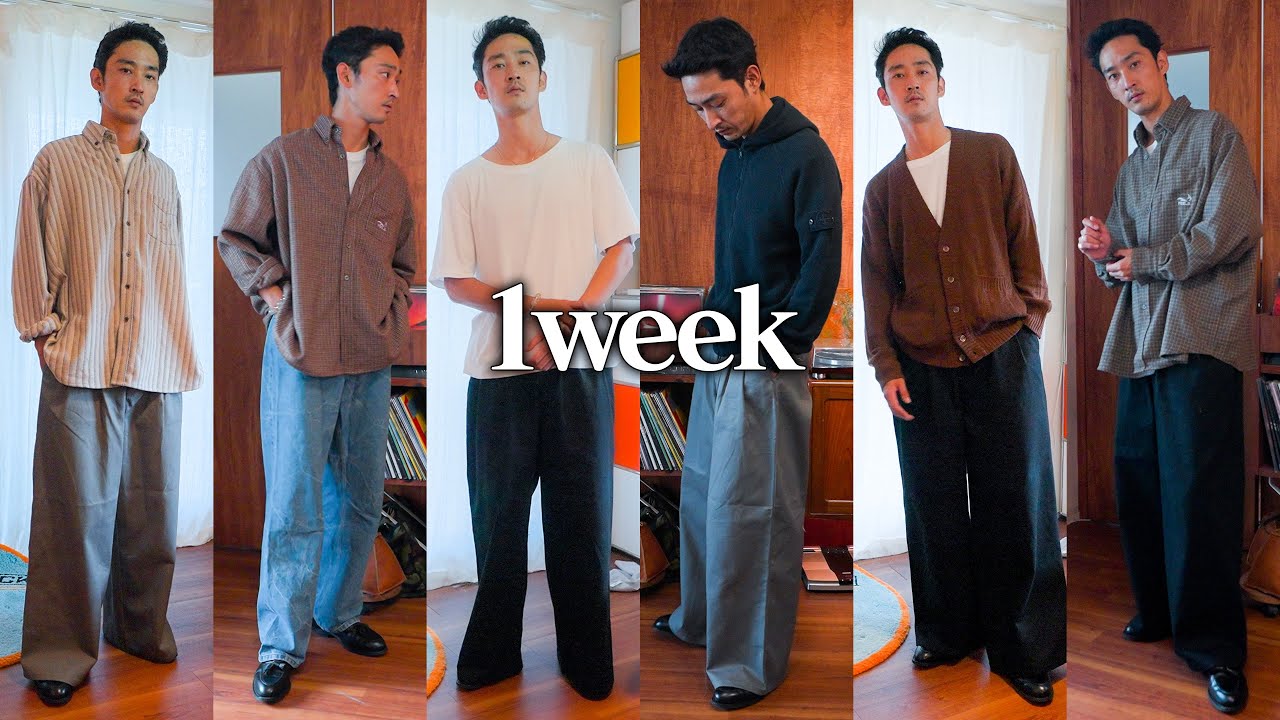 FEELS BLOUSON MOSS GREEN XLサイズ 上杉柊平 2025] Outfits made with essential autumn items - YouTube