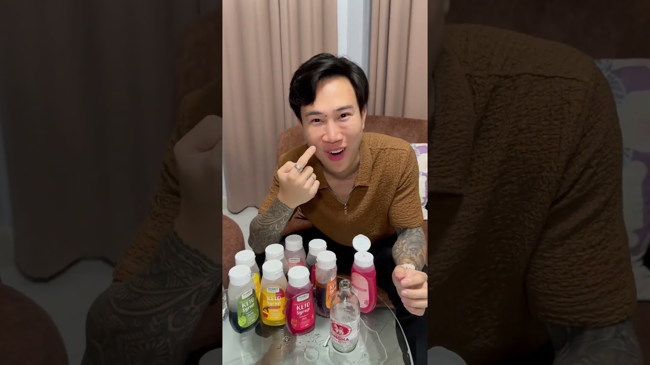 น้ำหวาน 0 แคล ฉ่ำๆ!! #NATVSFOOD #แน็ทกินจุ #คีโตไซรัป