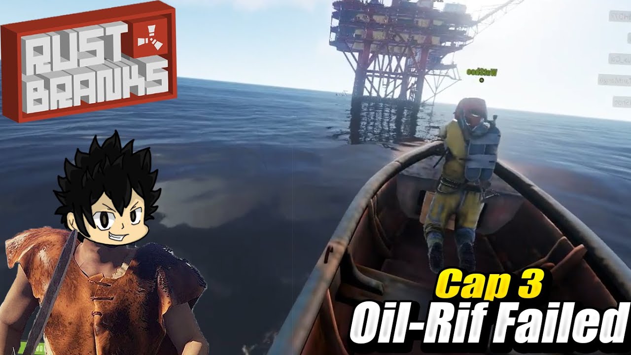 Servidor LATAM 24/7 - Rust Branks (EP3) - Fail Oil-Rig 😔