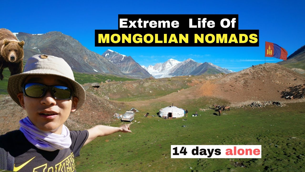 🇲🇳Алтай Таван Богдын хажууд хөдөө танихгүй айлд хонов. / Living 48 hours with Real Mongolian Nomads.