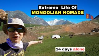 🇲🇳Алтай Таван Богдын хажууд хөдөө танихгүй айлд хонов. / Living 48 hours with Real Mongolian Nomads.