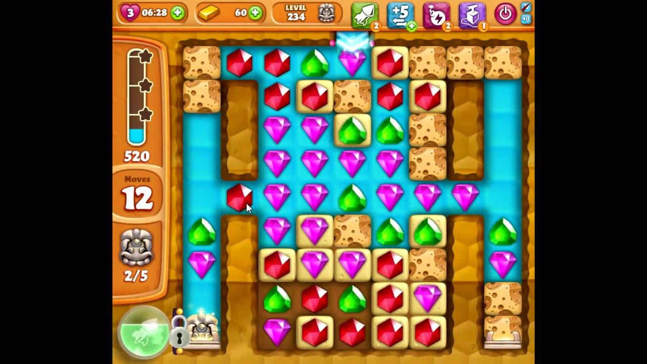 Diamond Digger Saga level 234 no boosters 😈