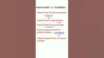 Sum of first "n" numbers #shorts #ytshorts #youtuber #youtube