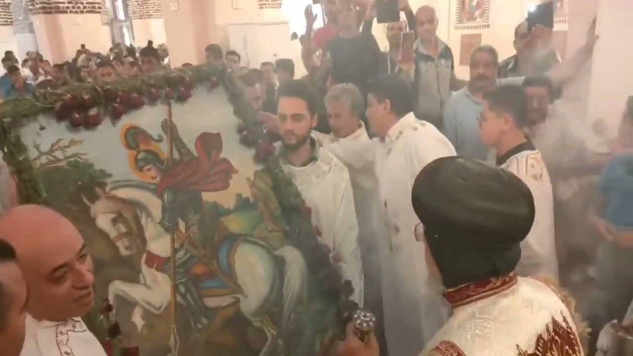 دوره من دير الشهيد العظيم مار جرجس الرومانى بالرزيقات