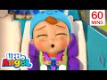 Are We There Yet? (No No Seatbelt!) | Little Angel | Sing Along | Learn ABC 123 | Moonbug Kids