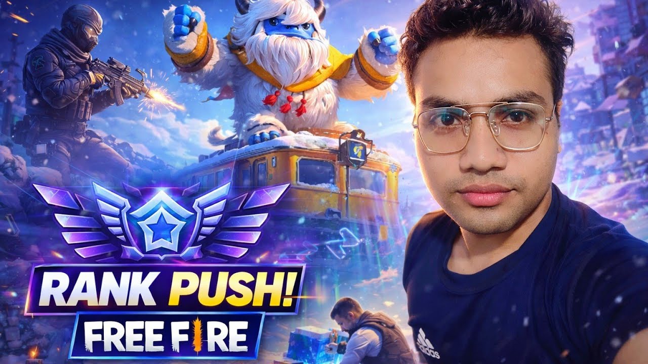 Rank Push in Free Fire 😱 | Intense Gameplay + Booyah 🔥 - YouTube