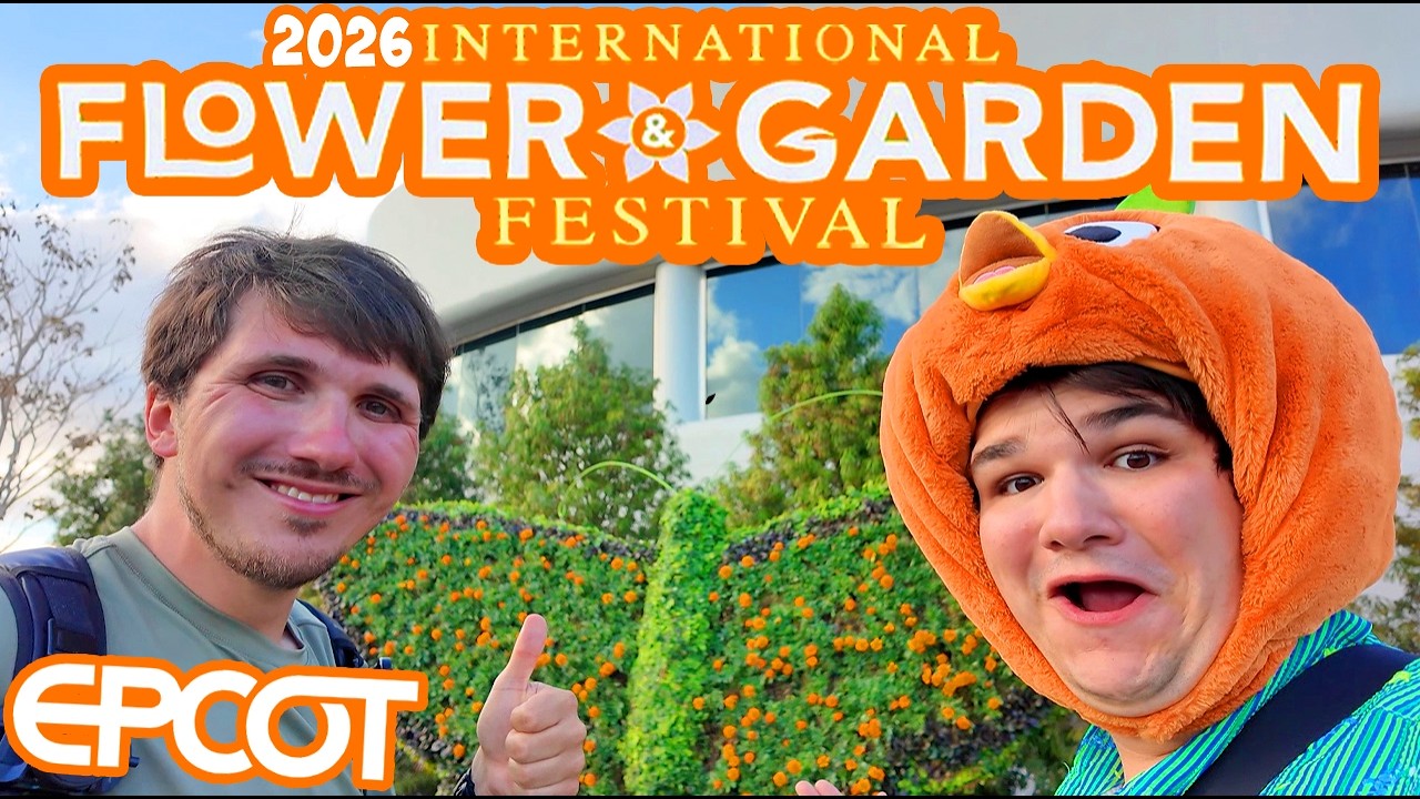 Best New Foods at the 2026 Epcot Flower and Garden Festival!