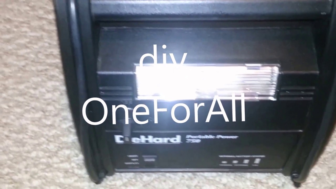 Cool Find - My Thoughts On The Diehard Portable Power 750