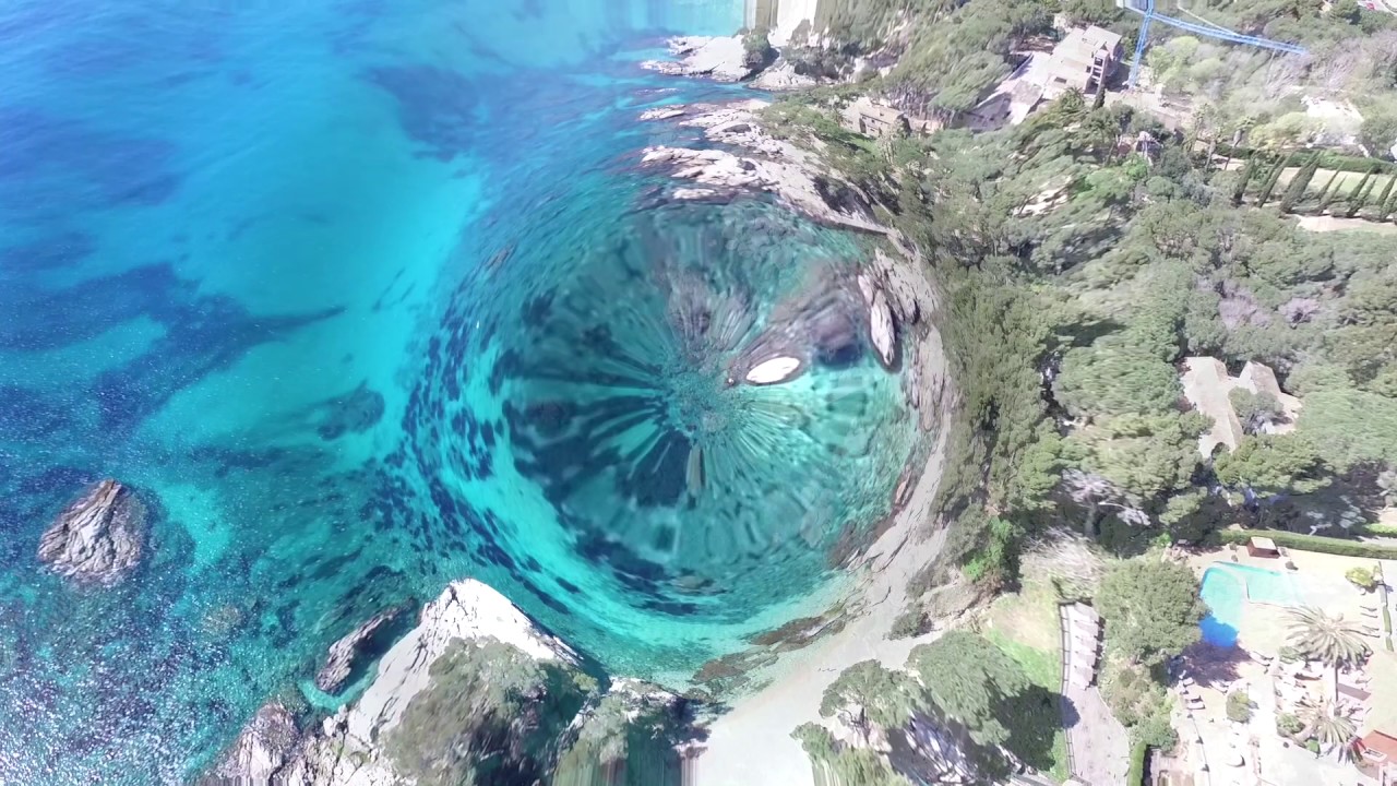 PLATJA D'ARO(COSTA BRAVA) A VISTA DE DRONE-DJI PHANTOM 3 ADVANCED