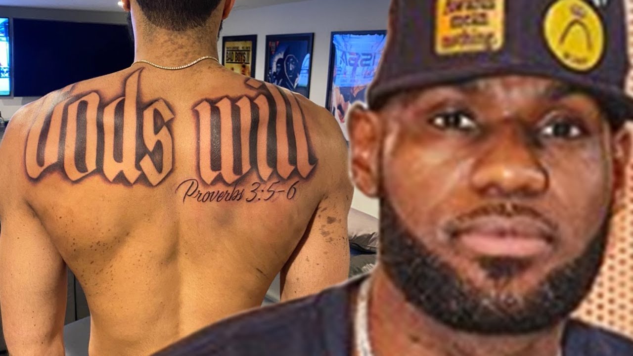 Lebron James Praises Jayson Tatum While Twitter Roasts Him For Misspelling In Giant New Tattoo Youtube