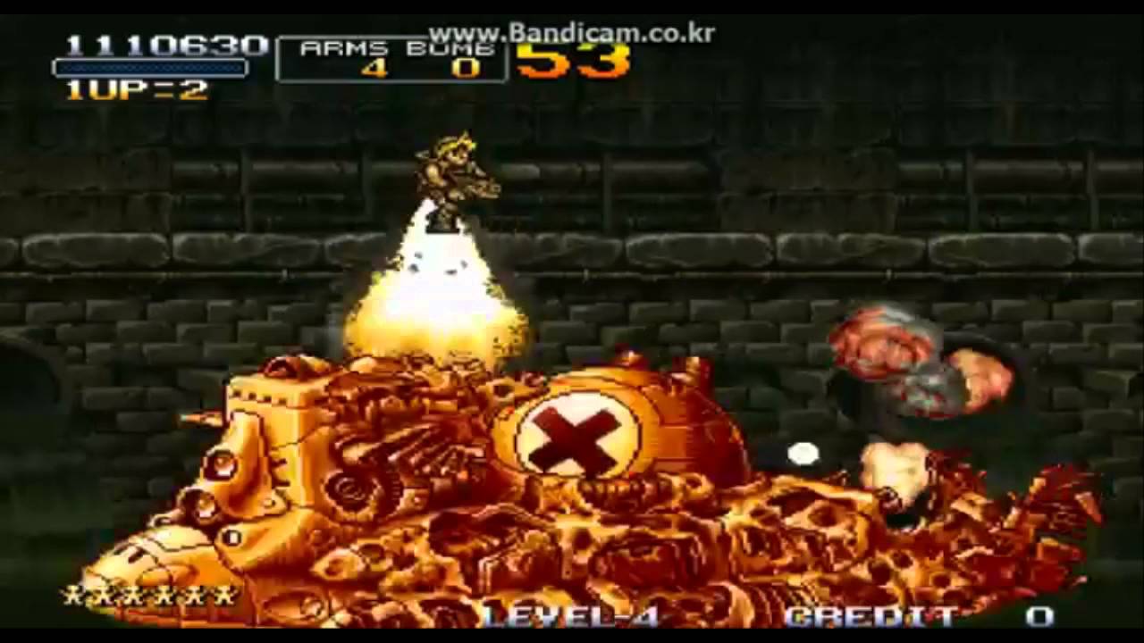 [BJ탱키]메탈슬러그2 보스레이드 에리 레벨4(Metal Slug 2 Boss Raid Eri Level