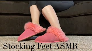Asmr - Toe Flicking And Taking Off Sweaty Slippers