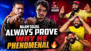 BAJESH VISHAY | NAAM SUJAL x HISAB | RED BULL 64 BARS | REACTION | DOPE REACTION 🔥