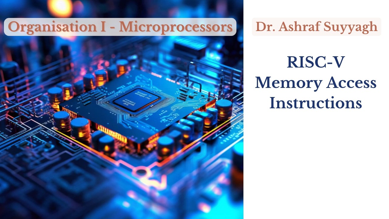 Memory Map Risc V RISC-V Memory Access Instructions - YouTube