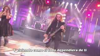 Flyleaf - Again Live on Jimmy Kimmel [Subtitulos en Español]