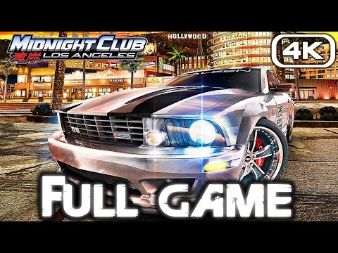 MIDNIGHT CLUB LOS ANGELES Gameplay Walkthrough FULL GAME (4K ULTRA HD) No Commentary