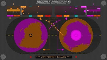 Core Infection Round 3- Multiply or Release with shields, burst shot and regeneration | Algodoo
