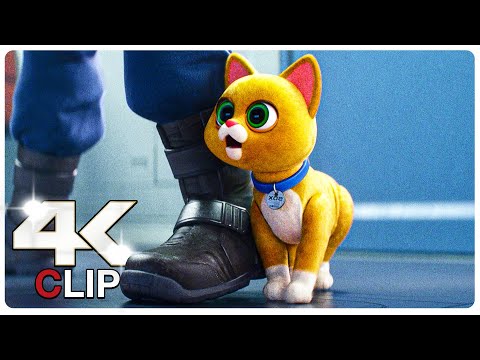 "Hello Buzz, I am Sox" Scene | LIGHTYEAR (NEW 2022) Movie CLIP 4K