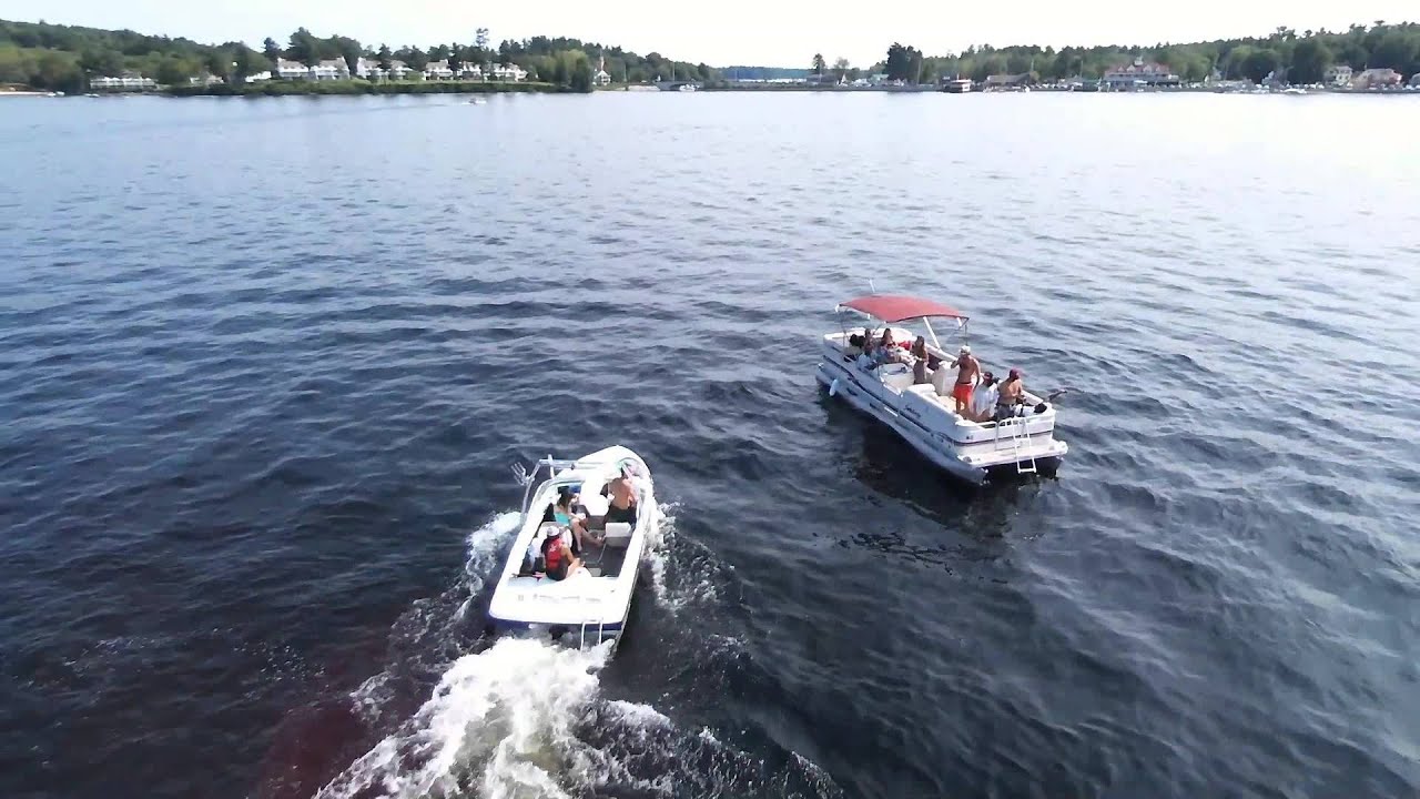 Boating at Long Lake, Maine Mavericks Club YouTube