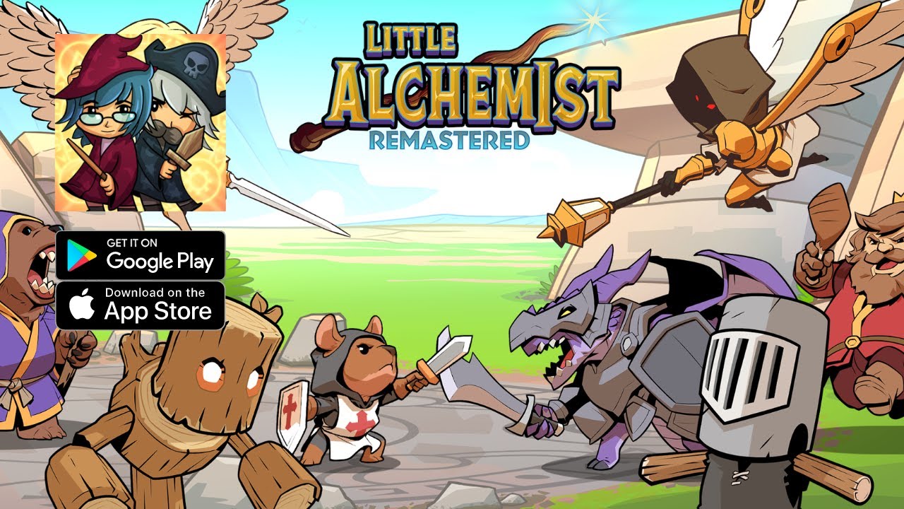 Little Alchemist: Remastered Gameplay (Android, IOS)