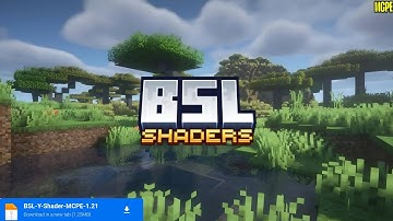 BSL Y Shader For Mincraft Pe 1.21+ | Most Realistic Bsl Shader Mcpe 1.21+ | Game Load