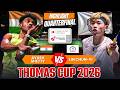 BWF Thomas Cup Finals 2026 | Ayush Shetty vs Lin Chun-Yi | Full Match Highlights -QF