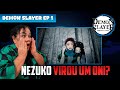 ELA NÃO ACREDITOU! TRAGÉDIA TOTAL 😱💔 | SOGRA REAGE: DEMON SLAYER | Kimetsu no Yaiba React 1