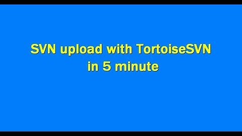 How to publish the approved WordPress plugin with TortoiseSVN (Subversion)