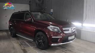 Удаление вмятины капота без покраски Mercedes GL за 3 часа в "АвтоТОТЕММ"