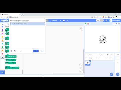 Micro:bit extensions without Scratch Link in CodeSkool using Web Bluetooth API: Zero Installation