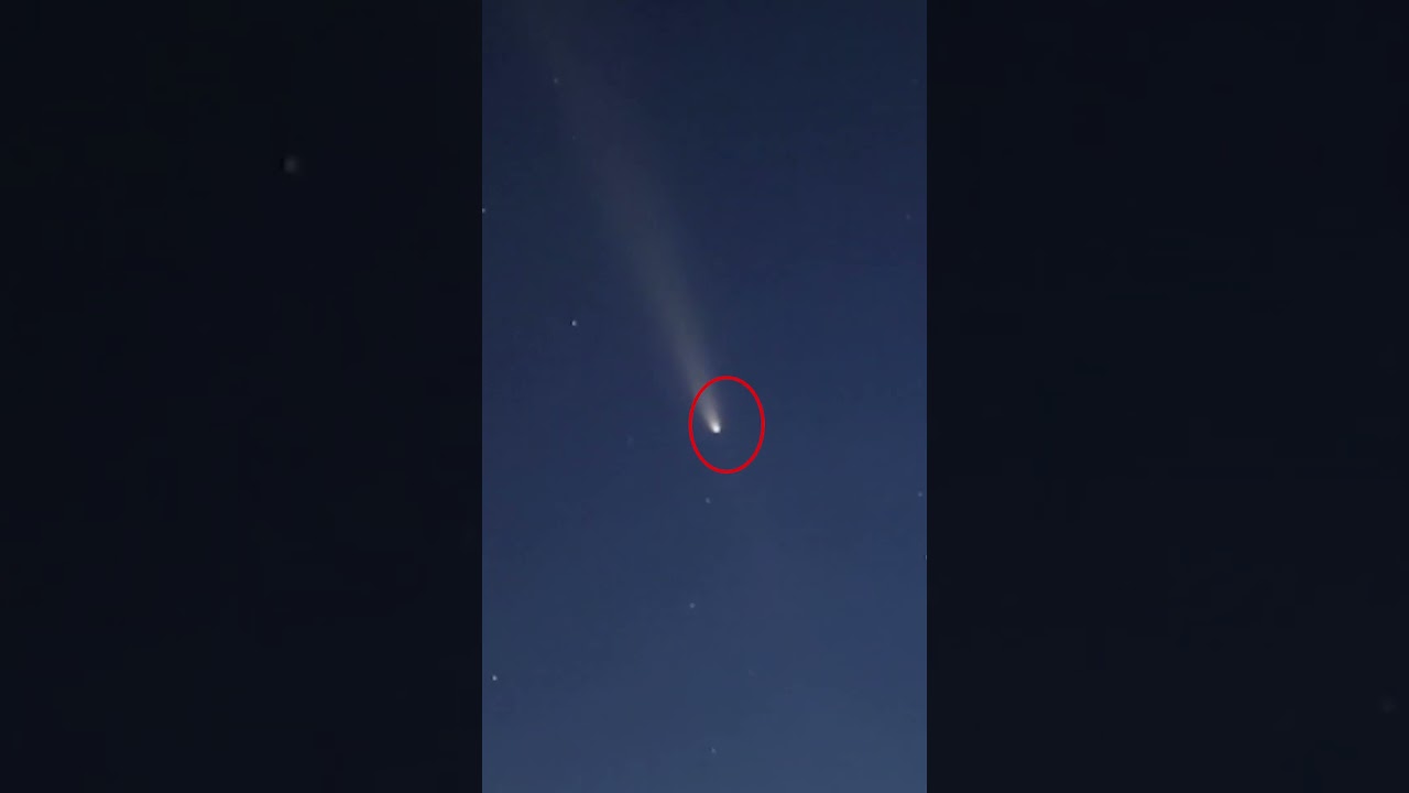 La espectacular imagen del 'cometa del siglo'