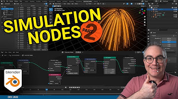 Geometry Simulation Nodes: Particle Trails / Blender Tutorial