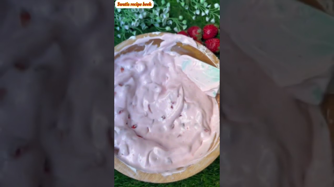 mahabaleshwar style strawberry cream 