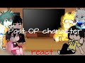 op (overpower) character || protagonis character react (Naruto,opm,mob,HxH,one piece,dragon ball)
