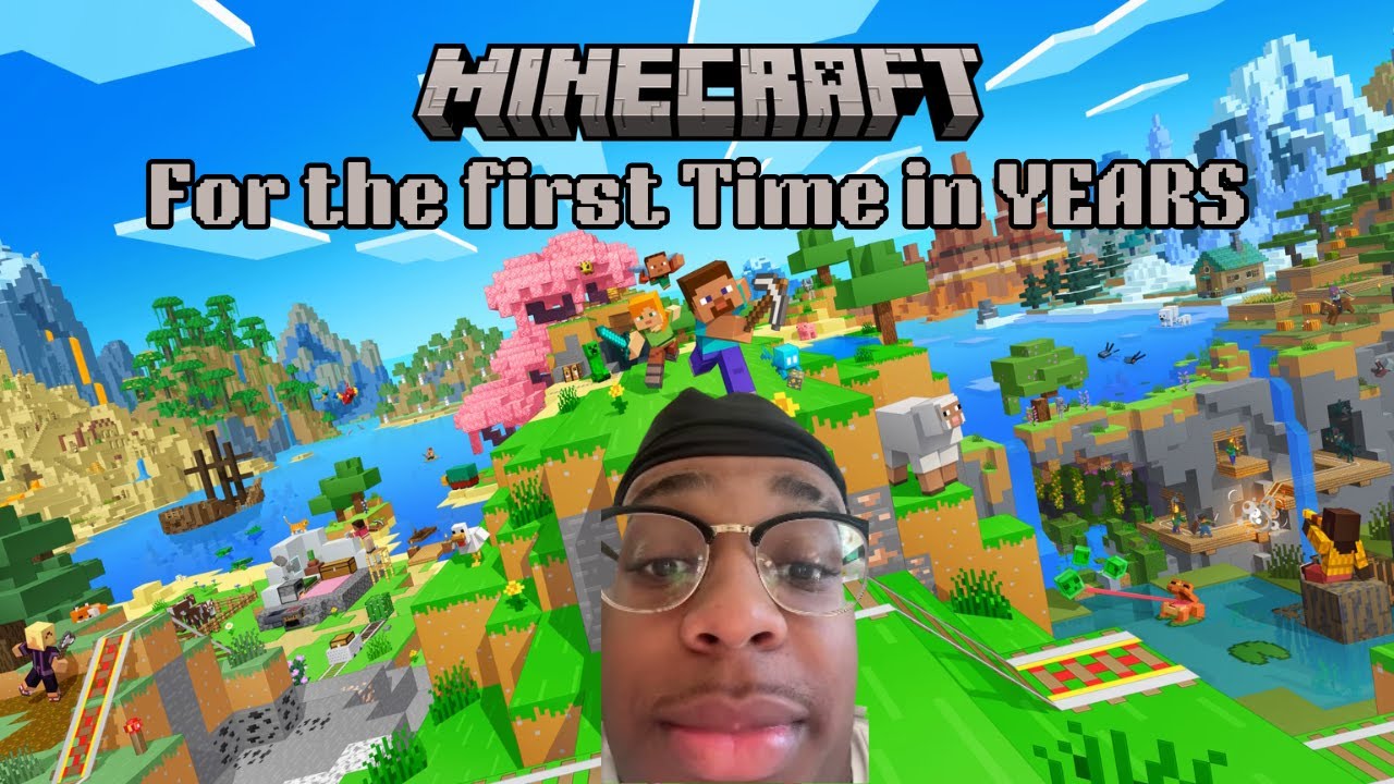 Playing MINECRAFT for the first Time in YEARS - YouTube