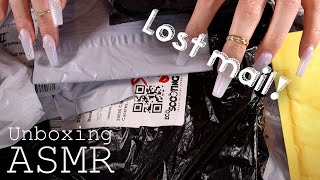 ASMR Lost Mail Unboxing (🎧 soft spoken, crinkles, tapping, scratching) screenshot 2