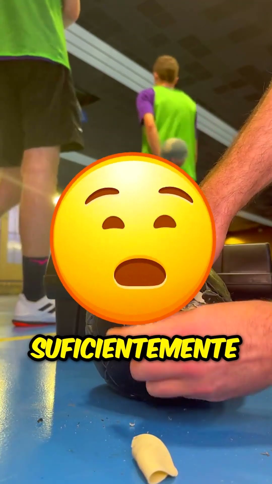 Dentro de esta pelota había una sorpresa que nadie esperaba (@thomasmarechal2525)