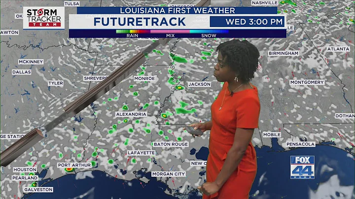 Wednesday Morning Forecast for Baton Rouge 9-3-25: Isolated PM Showers; Slight Warm-Up at End of the