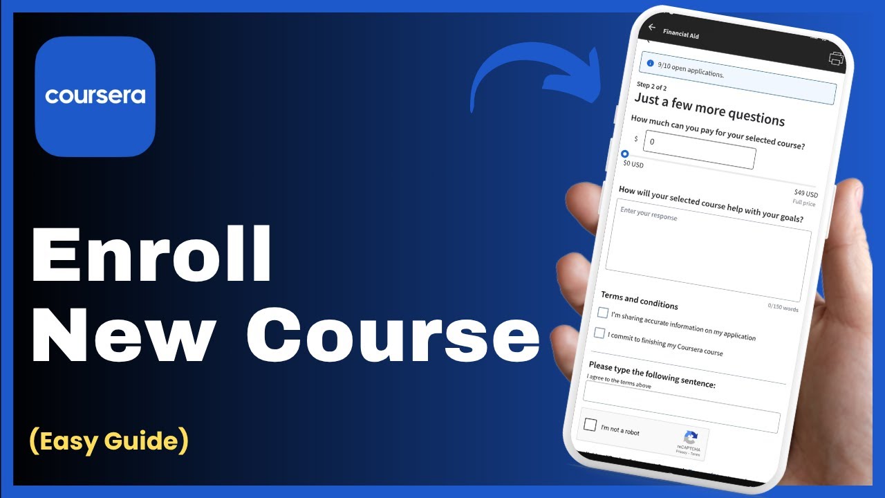 How to Enroll in a Course in Coursera